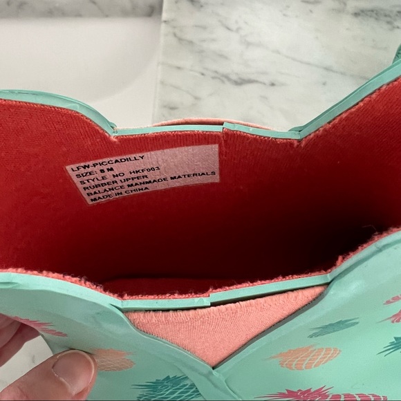 Pineapple Rain boots - Picture 7 of 7